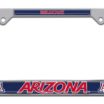 Arizona Wildcats Chrome License Plate Frame image 1