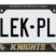 UCF Knights Black License Plate Frame image 3
