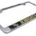 UCF Knights Chrome License Plate Frame image 4
