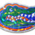 University of Florida Color 3D Reflective Decal image 1