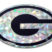 Georgia Silver 3D Reflective Decal image 1