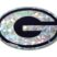 Georgia Silver 3D Reflective Decal image 1