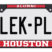 University of Houston Alumni Black License Plate Frame image 3