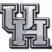 University of Houston Chrome Emblem image 1