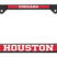 University of Houston Cougars Black License Plate Frame image 1