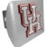 University of Houston Red Brushed Hitch Cover image 1