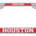 University of Houston Cougars Chrome License Plate Frame image 1
