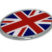 United Kingdom Flag Chrome Emblem image 3