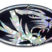 University of Missouri Tiger Silver 3D Reflective Decal image 1