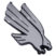 University of North Texas Eagle Chrome Emblem image 1