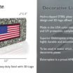American Flag Urban Camo License Plate image 4