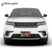 American Flag Woodland Camo License Plate image 5