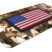 American Flag Woodland Camo License Plate image 2