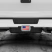 American Flag Brushed Chrome Hitch Cover image 4
