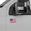 American Flag Chrome Emblem 2-Pack image 9