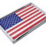 American Flag Chrome Emblem image 2