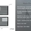 American Flag Black Emblem 2-Pack image 5