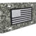 Inverted American Flag Urban Camo License Plate image 1