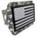 Inverted American Flag Urban Camo Hitch Cover image 1