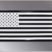 Inverted USA Flag Stainless Steel License Plate image 2