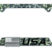 3D Modern USA Inverted Flag Camo Metal License Plate Frame image 1