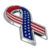 USA Ribbon Chrome Emblem image 2