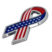 USA Ribbon Chrome Emblem image 3