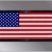 USA Flag Stainless Steel License Plate image 2