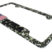 3D USA American Flag Camo Metal Open License Plate Frame image 3