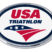 USA Triathlon Chrome Emblem image 1