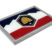 Utah State Flag Chrome Metal Car Emblem image 2