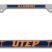 UTEP Alumni Chrome License Plate Frame image 1