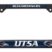 UTSA Roadrunners Black License Plate Frame image 1