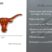 University of Texas Longhorn Orange 3D Reflective Decal image 5