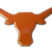 University of Texas Longhorn Orange Powder-Coated Emblem image 1