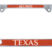 University of Texas Alumni Texas 3D License Plate Frame image 1