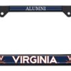 Virginia Alumni Chrome License Plate Frame image 1