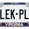 Virginia Alumni Chrome License Plate Frame image 4