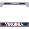 Virginia Cavaliers Chrome License Plate Frame image 1