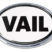 Vail White Chrome Emblem image 1