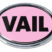 Vail Pink Chrome Emblem image 1