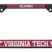 Virginia Tech Alumni Black License Plate Frame image 1