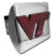 Virginia Tech Maroon Chrome Hitch Cover image 1