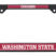 Washington State Cougars Black License Plate Frame image 1
