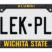 Wichita State Alumni Black License Plate Frame image 4