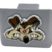 Wile Coyote Brushed Chrome Metal Hitch Cover image 3