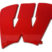 Wisconsin Red Powder-Coated Emblem image 1