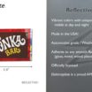 Wonka Bar Reflective Decal image 4