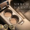 Classic Woodgrain Car Coasters image 2