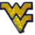 West Virginia University Yellow 3D Reflective Decal image 1